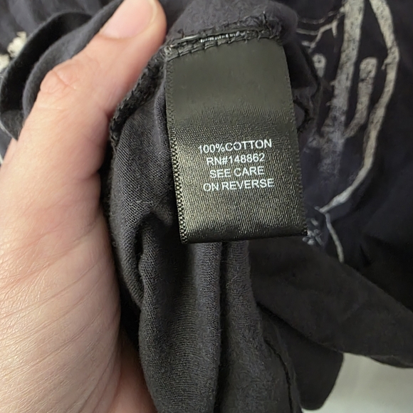 Torrid Black Relaxed Fit Motorcycle Graphic Tee - Picture 4 of 8